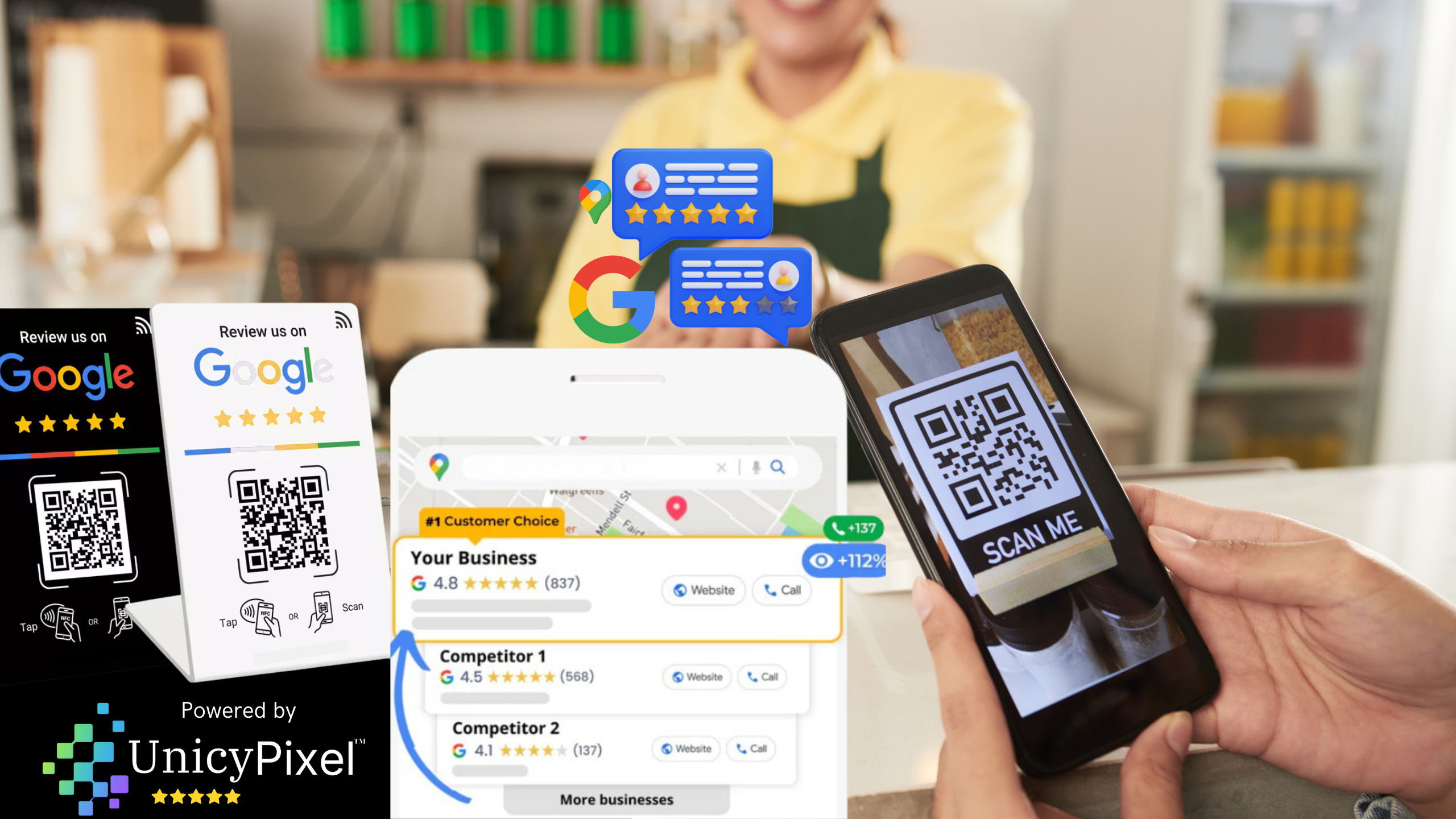 QR Code with gradient